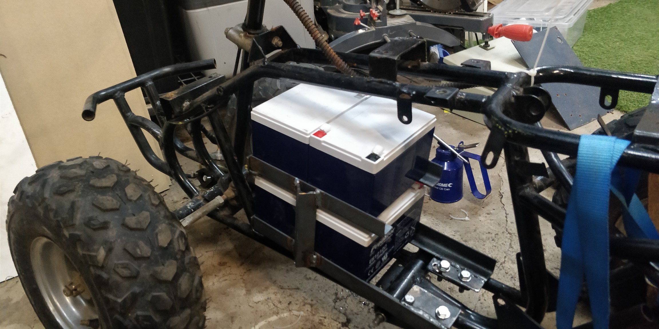 Battery dry fit